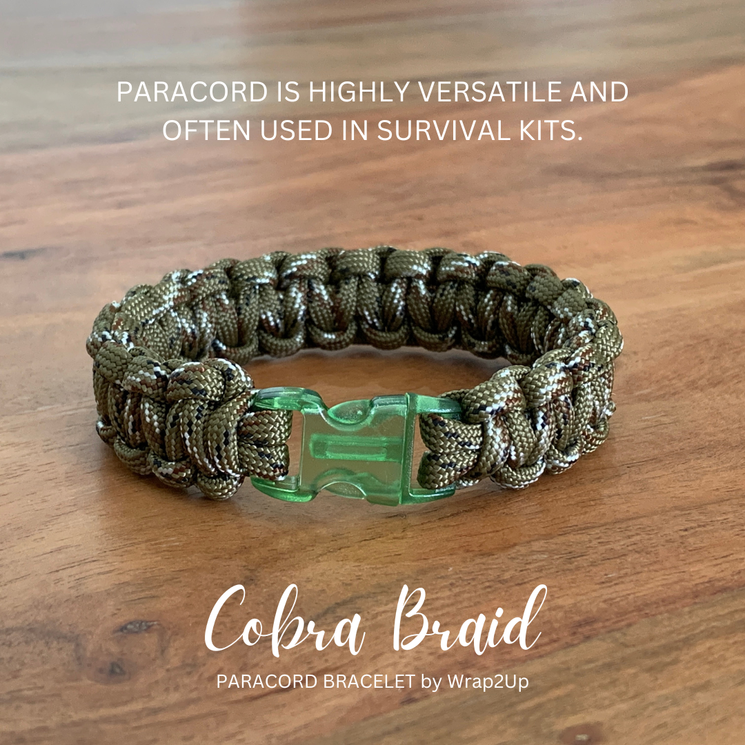 COBRA BRAID PARACORD BRACELET