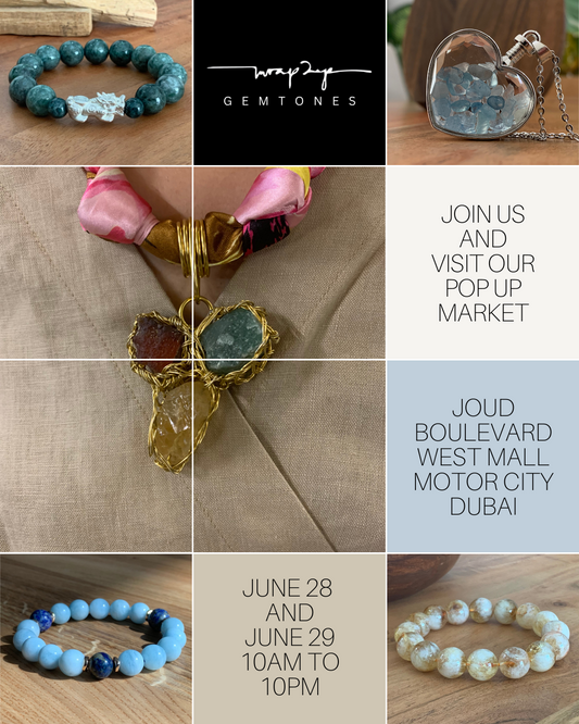 Sparkle at the Boulevard: Wrap2Up Gemstones is Popping Up!
