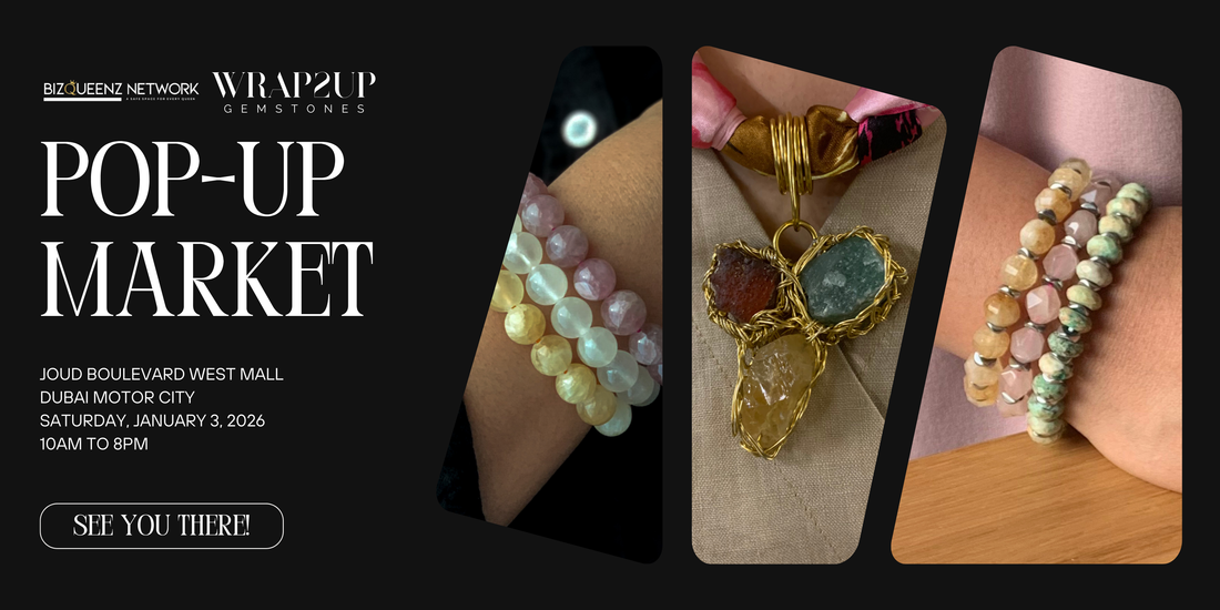 Discover Radiant Treasures: Wrap2Up Joins the BizQueenz Pop-Up at Dubai Motor City