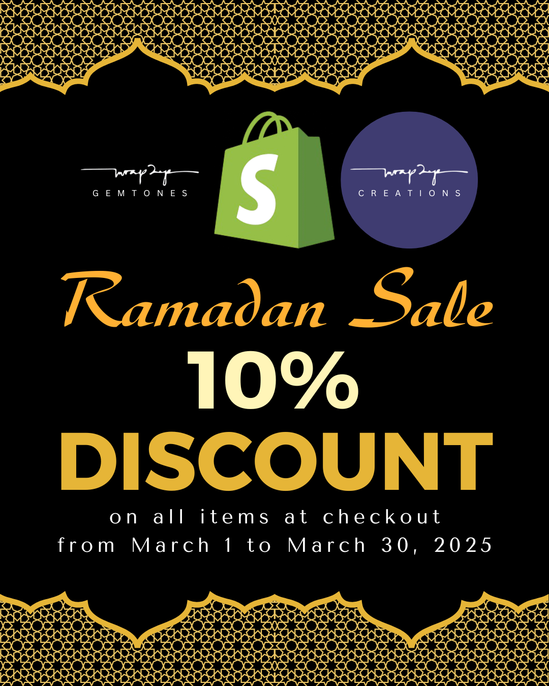 Ramadan Sale at Wrap2Up!