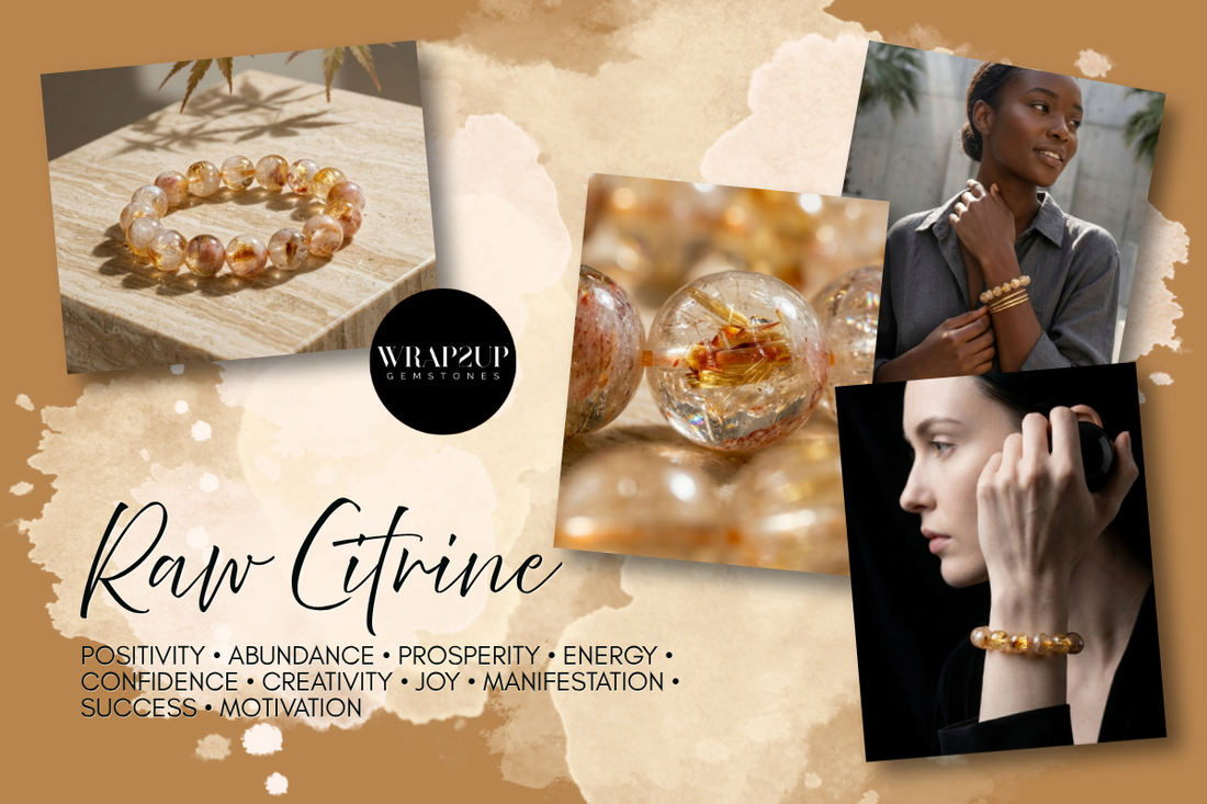 Golden Hour: The Allure of Raw Citrine in the UAE