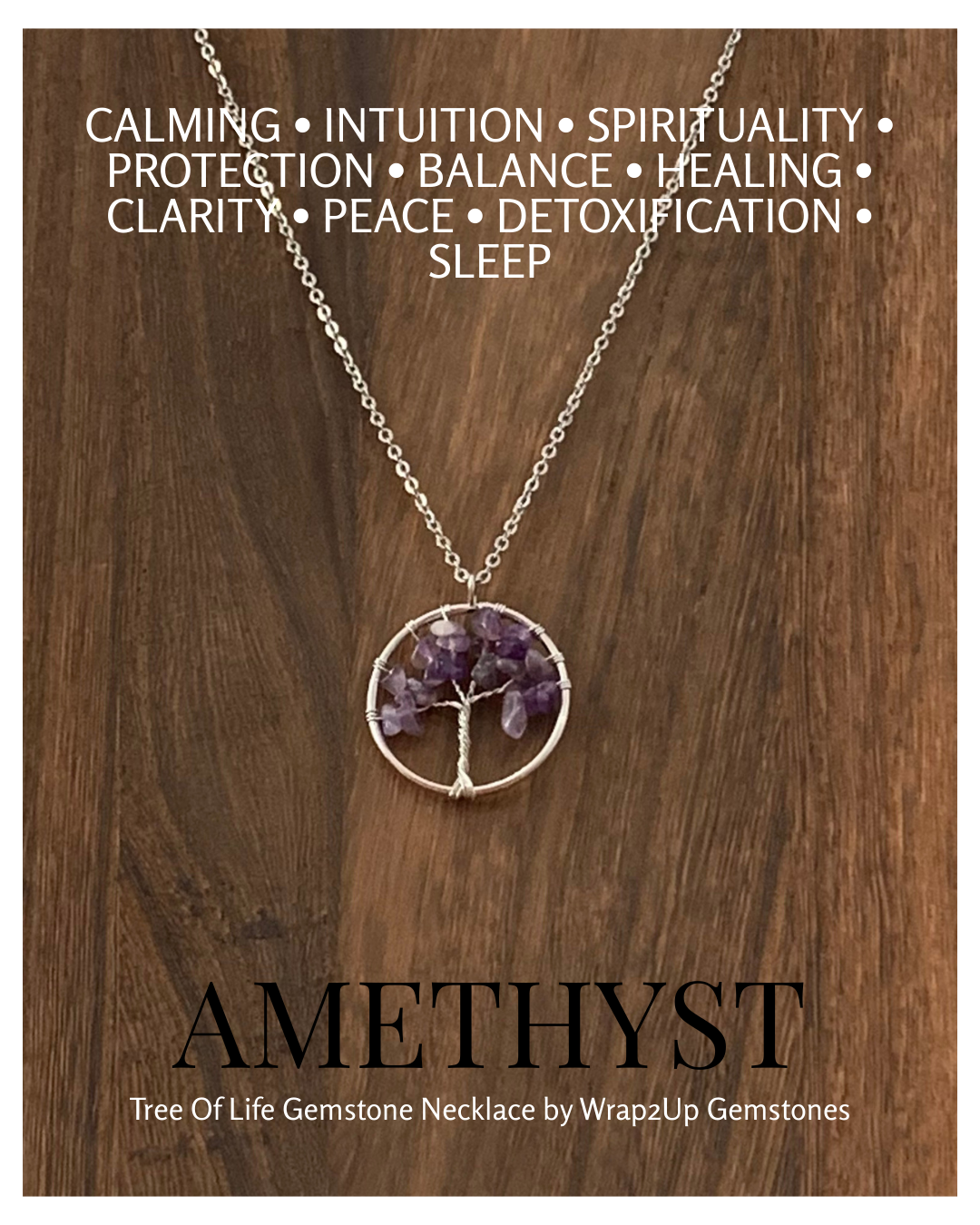 Tree Of Life Gemstone Necklaces
