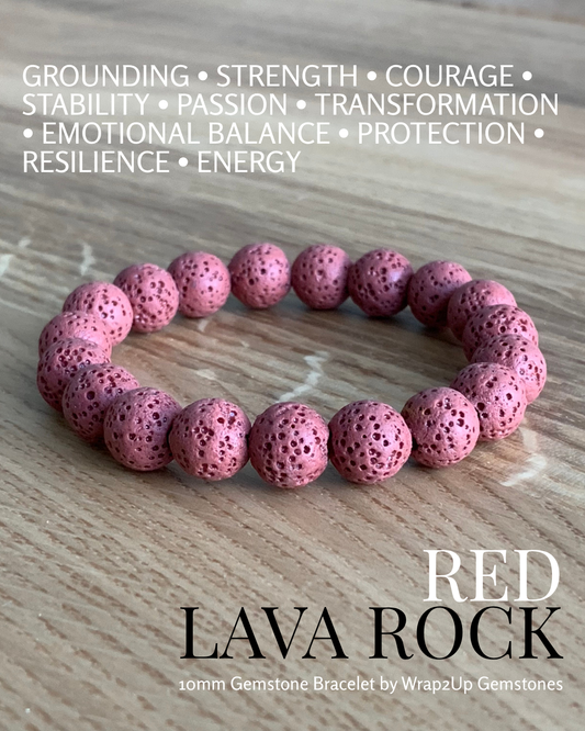 RED ROCK GEMSTONE BRACELET