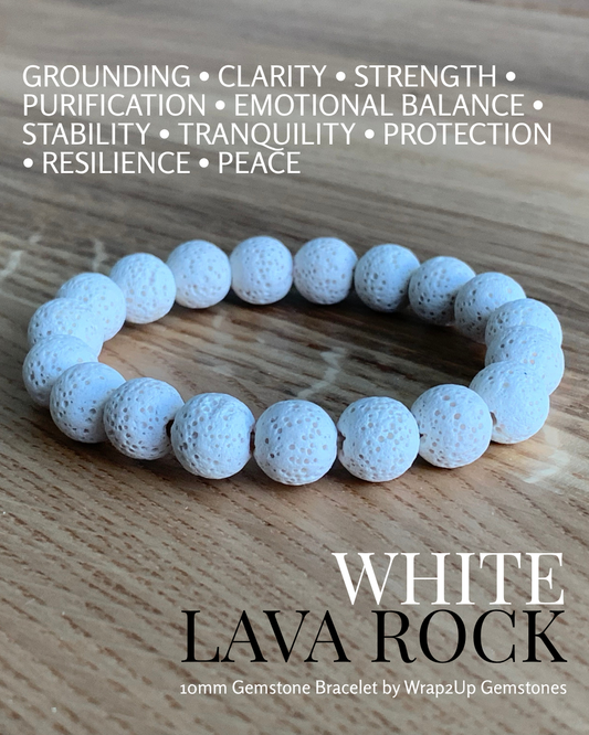 WHITE ROCK GEMSTONE BRACELET