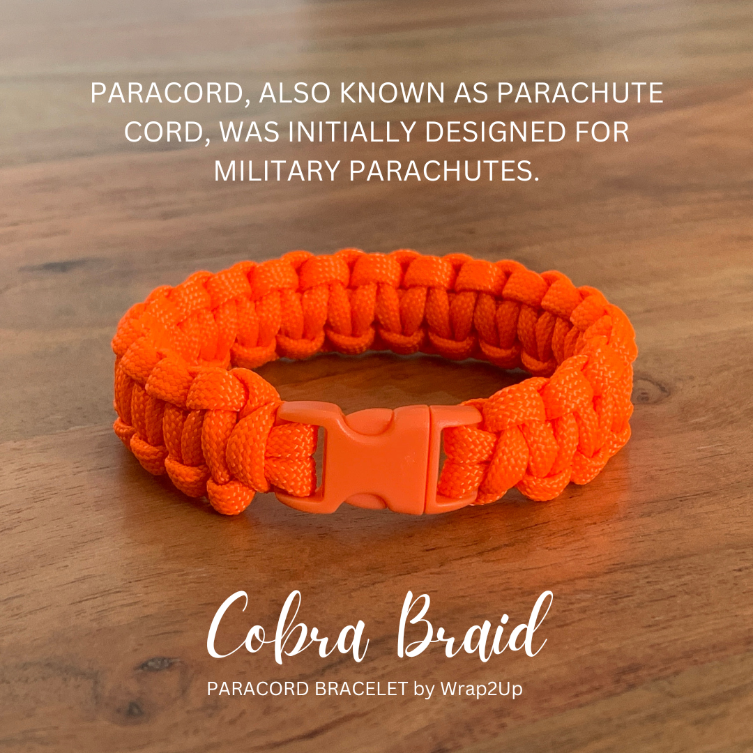 COBRA BRAID PARACORD BRACELET