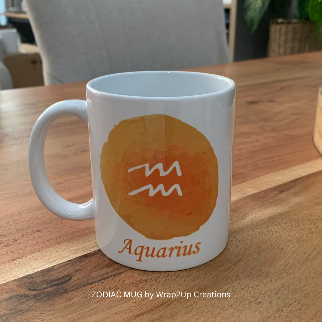 ZODIAC MUG - AQUARIUS