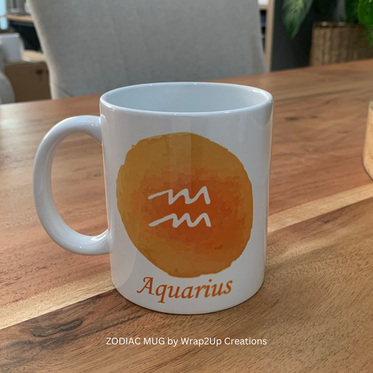 ZODIAC MUG - AQUARIUS