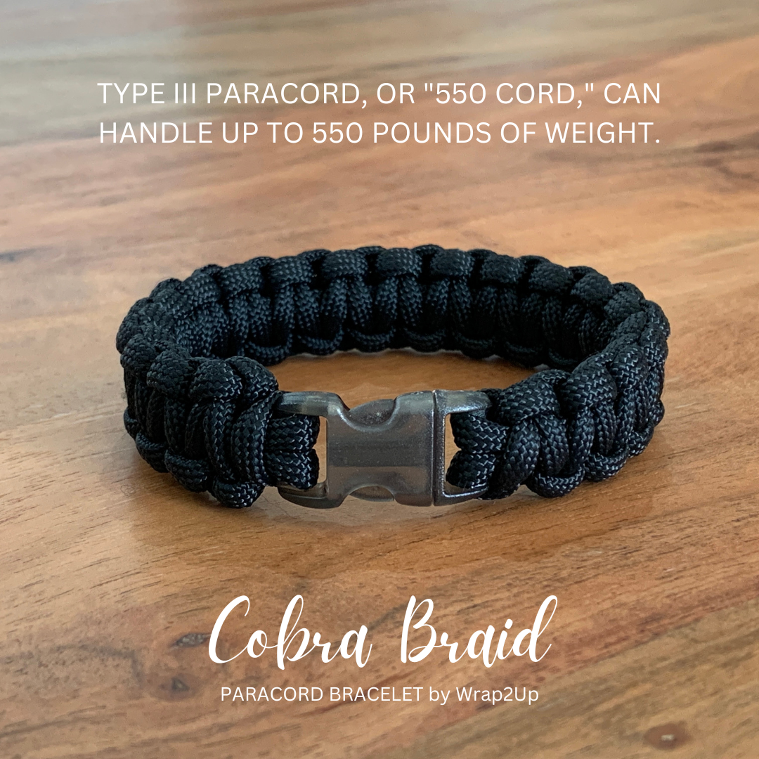 COBRA BRAID PARACORD BRACELET