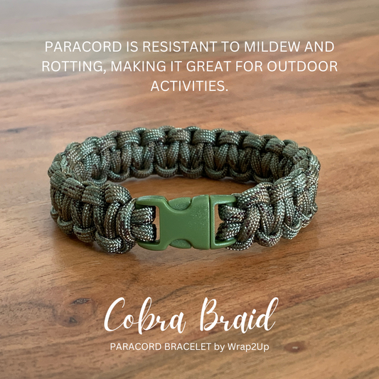 COBRA BRAID PARACORD BRACELET
