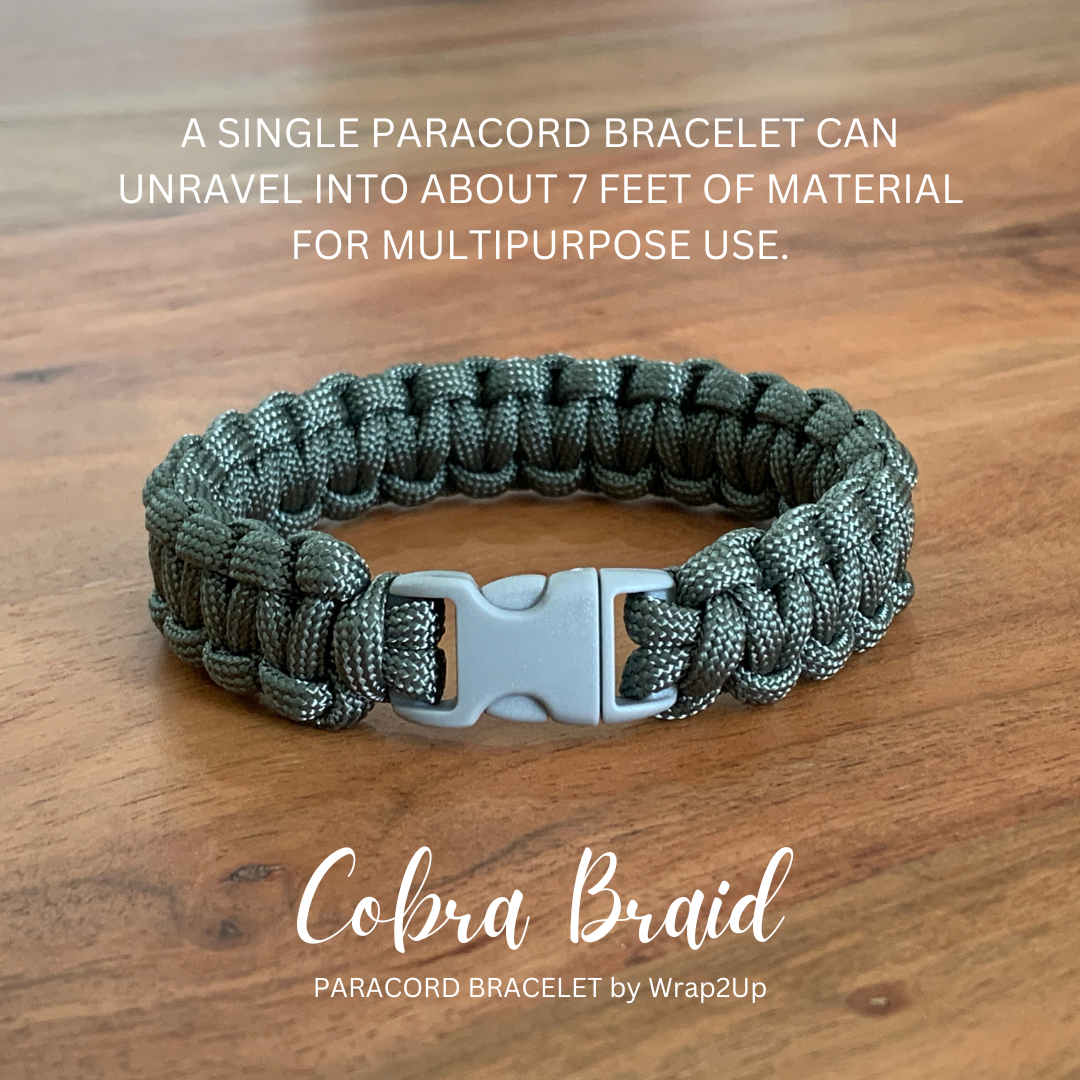 WRAP2UP | COBRA BRAID PARACORD BRACELET